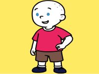 Caillou boyama oyunu
