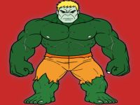 Hulk boyama oyunu